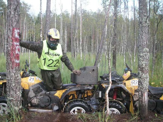 Победа команды "Вымпел" в III этапе Чемпионата СЗФО по трофи-рейдам на ATV "Бомбардир-трофи"