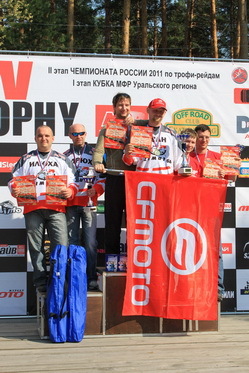 Победа "Азимут66" на ATV CFMOTO в I этапе Кубка Урала по трофи-рейдам на квадроциклах